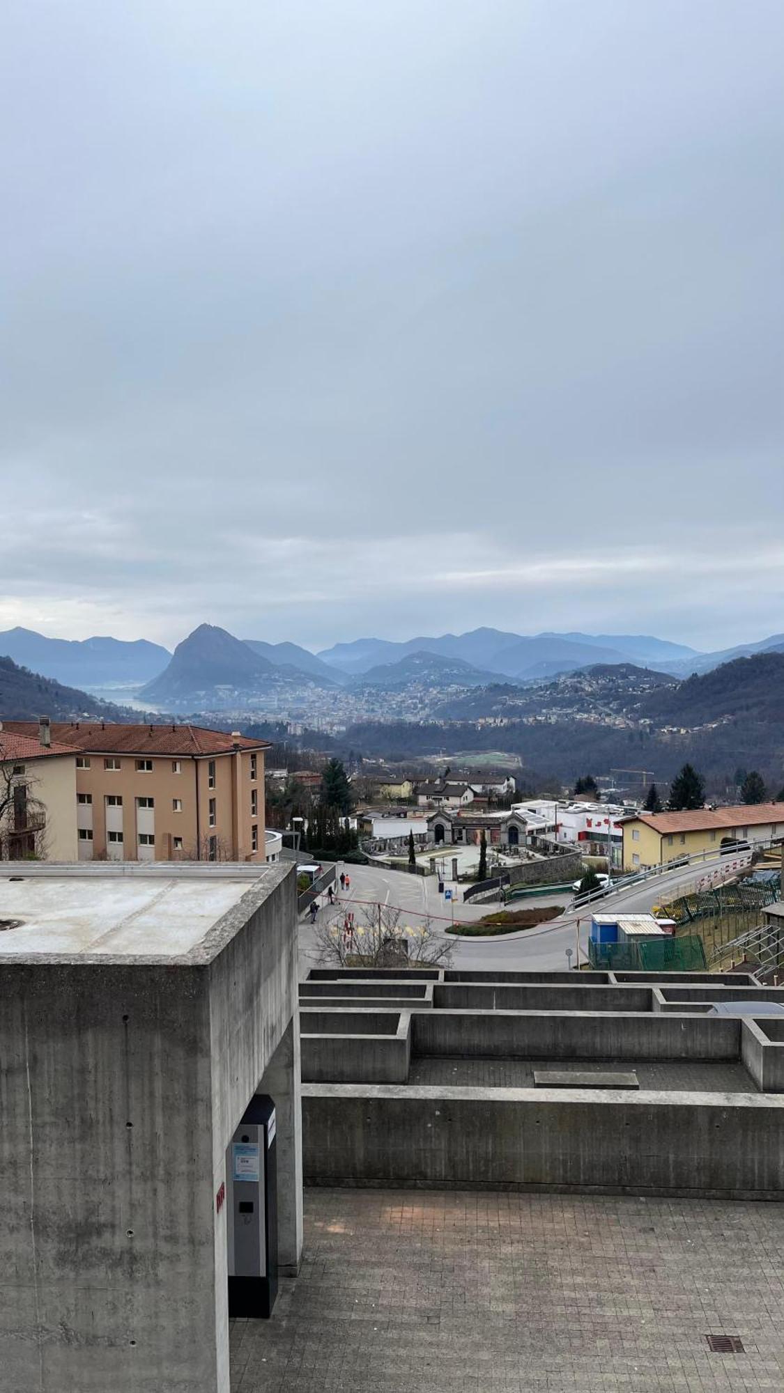 Quiet Flat In Nature In Lugano Bagian luar foto